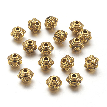 Tibetan Style Alloy Spacer Beads LS-GLF1017Y-1