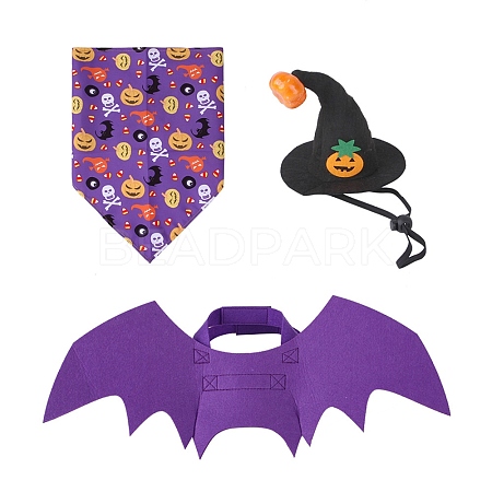 Cloth Pet Bat Wings PW-WG8B18B-01-1