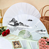 Cloth Hand Held Fan DIY-WH0579-95C-4