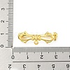Bowknot Rack Plating Brass Brooches Findings KK-H738-35G-3