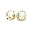 Rack Plating Alloy Beads PALLOY-Z004-02G-04-2