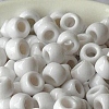 Opaque Acrylic Beads OACR-WH0025-06E-1