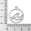 Non-Tarnish 304 Stainless Steel Pendants STAS-B056-26P-01-3