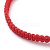 2Pcs 2 Style Nylon Braided Cord Bracelets BJEW-JB08806-2