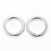 Tarnish Resistant 304 Stainless Steel Split Key Rings STAS-P177-2.6x30mm-P-1