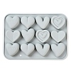 Heart Food Grade Silicone Molds X1-DIY-A051-02C-3