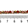 Electroplate Glass Beads Strands X-EGLA-P061-01A-07-4