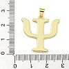 Libra Rack Plating Brass Pendants KK-Z067-02G-02-3