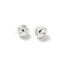 304 Stainless Steel Hammered Round Spacer Beads SA-CBA37BC-01D-S-1