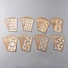 40Pcs 8 Styles Dream Theme Scrapbook Paper Pad DIY-WH0304-550G-1