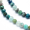 Natural Chrysocolla Beads Strands G-G823-13-3.5mm-3