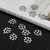 Tarnish Resistant 304 Stainless Steel Four Leaf Clover Charms Pendants STAS-M004-01-6