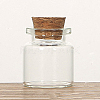 Glass Cork Bottles Ornament CON-PW0001-038A-1