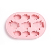 Easter Theme Food Grade Silicone Molds DIY-G022-04-3