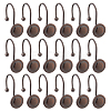 Iron Shower Curtain Hook AJEW-WH0248-867-1