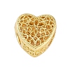 Rack Plating Brass Beads KK-R166-03G-01-1