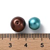 Glass Pearl Round Beads HY-X0003-02-3