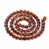 Transparent Glass Beads GLAA-Q066-10mm-C04-2