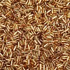 Plated Glass Bugle Beads X-SEED-S046-01A-22B-3