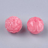 Synthetic Coral Carve Beads X-CORA-S027-33C-2
