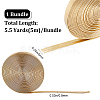5M Flat Imitation Leather Cord LC-GF0001-02B-01-2
