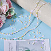 4 Strands 2 Styles Handmade Millefiori Glass Bead Strands LAMP-CA0001-15-4