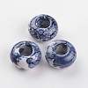 Dyed Rondelle Natural Ocean White Jade Beads X-G-D782-05-1