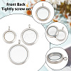 DIY Blank Floating Charm Necklace Making Kit DIY-DR0001-18-3