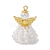 Handmade Seed Beads Pendants PALLOY-MZ00402-01-1