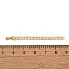 Rack Plating Brass Chain Extender KK-A229-19G-3