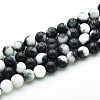 Natural Quartz Beads Strands G-N355-6mm-64-1