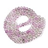 Transparent Glass Beads Strands X-GLAA-T023-4mm-A16-3