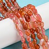 Natural Agate Beads Strands G-P497-01A-11-2