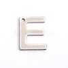 Tarnish Resistant 304 Stainless Steel Letter Charms STAS-O072-E-1