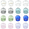 16Pcs 8 Colors Glass Bead Cone for Wind Chimes Making GLAA-SC0002-73-1