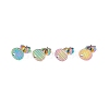 Ion Plating(IP) 304 Stainless Steel Ear Stud Findings STAS-O119-17A-M-3
