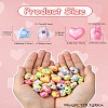 50Pcs 10 Styles Opaque Acrylic Beads OACR-CJ0001-88-9