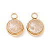 Natural Quartz Crystal Charms G-K325-01G-03-2