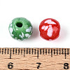 Mixed Styles Glass Enamel Beads Strands GLAA-N061-08-4