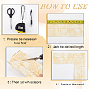 PE Grain Contact Paper DIY-WH20013-15D-5