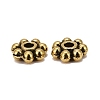 Tibetan Style Alloy Beads Daisy Spacer Beads X-LF1249Y-01AG-RS-3