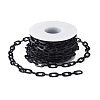 Beadthoven Aluminium Cable Chains CHA-BT0001-01-25