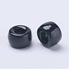 Opaque Acrylic European Large Hole Beads PL338-45-3