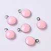 Stainless Steel Enamel Charms STAS-P049-06-1