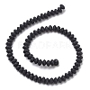 Synthetic Lava Rock Beads Strands G-B087-02A-10-2