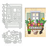 Carbon Steel Cutting Dies Stencils DIY-WH0309-1344-1