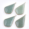 Natural Green Aventurine Big Pendants G-S344-28B-1