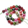 Natural Agate Round Beads Strand G-L085-10mm-01-2