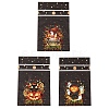 50Pcs Rectangle Halloween Candy Plastic Bags ABAG-U001-01H-1