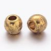 Tibetan Style Alloy Beads X-GLF0239Y-2
